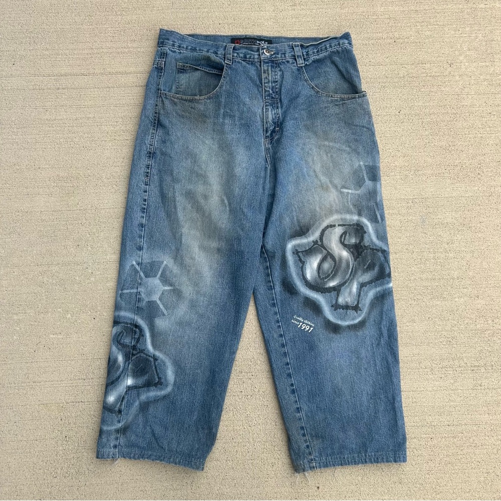 Y2K South Pole Baggy Jeans